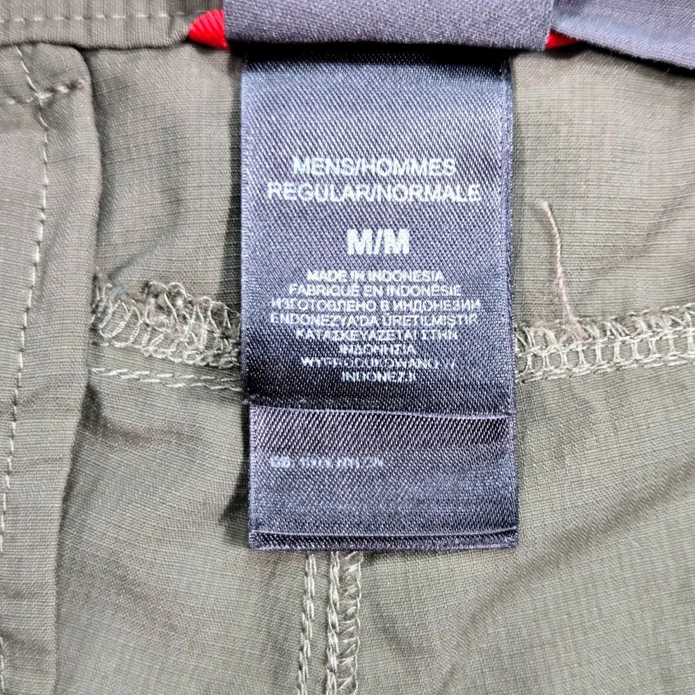 The‎ North Face Two Cargo Shorts Mens 32 Olive and Grey Hiking Utility Bundle